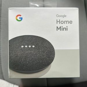 NEVER OPENED GOOGLE HOME MINI